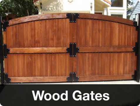 Wood Gates Los Angeles